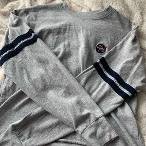 NASA cropped long sleeve